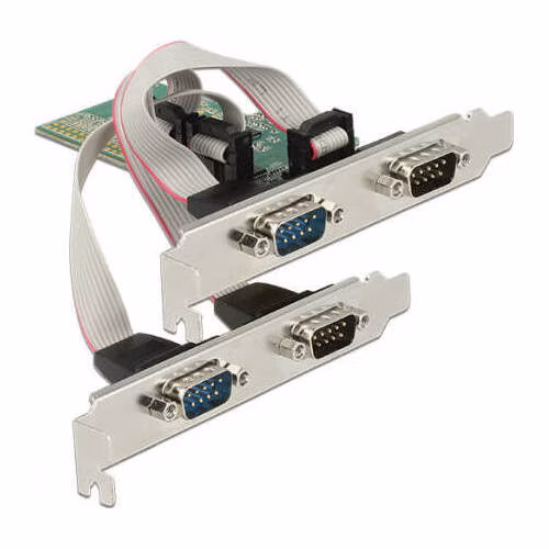 Delock PCI Express Karta > 4 x Seriový RS-232