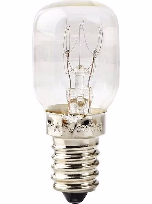 Nedis OVBUE1425W1 - žárovka do pečící trouby 25W/300°C E14, 140 lm, E
