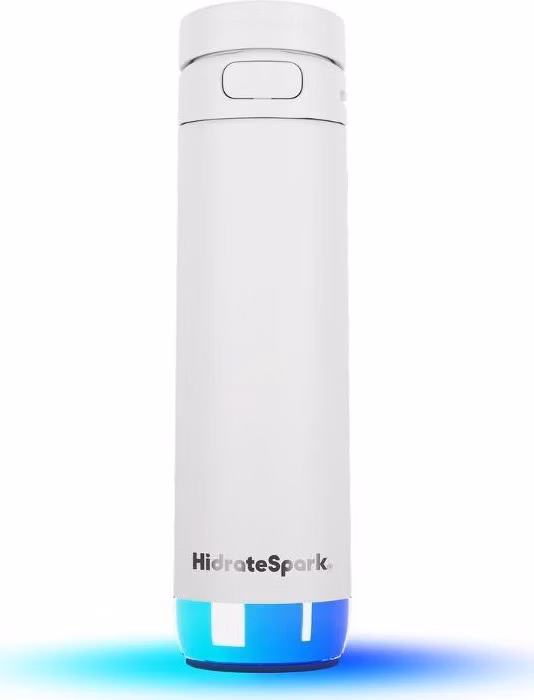 HidrateSpark PRO 2 chytrá lahev s brčkem, 621 ml, bílá