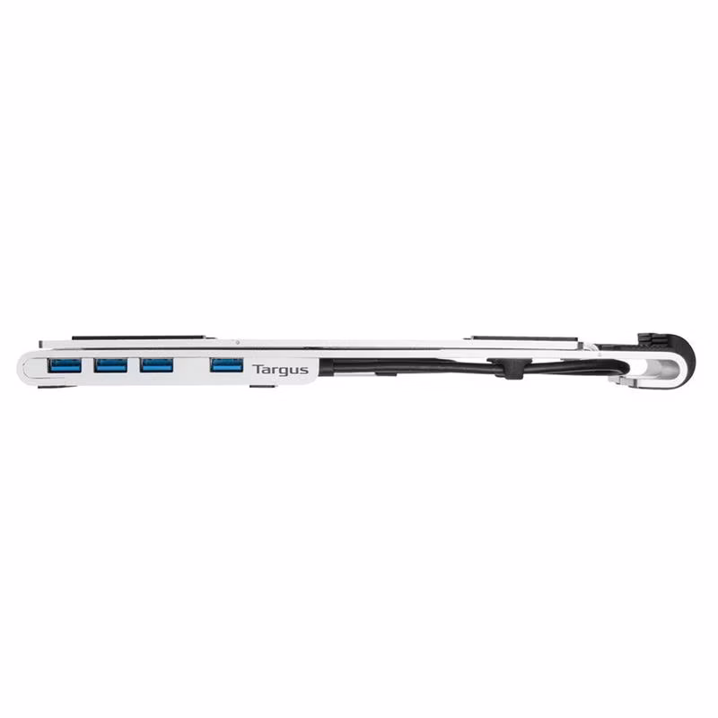 Targus Portable Stand with Integrated USB-A Hub - Silver