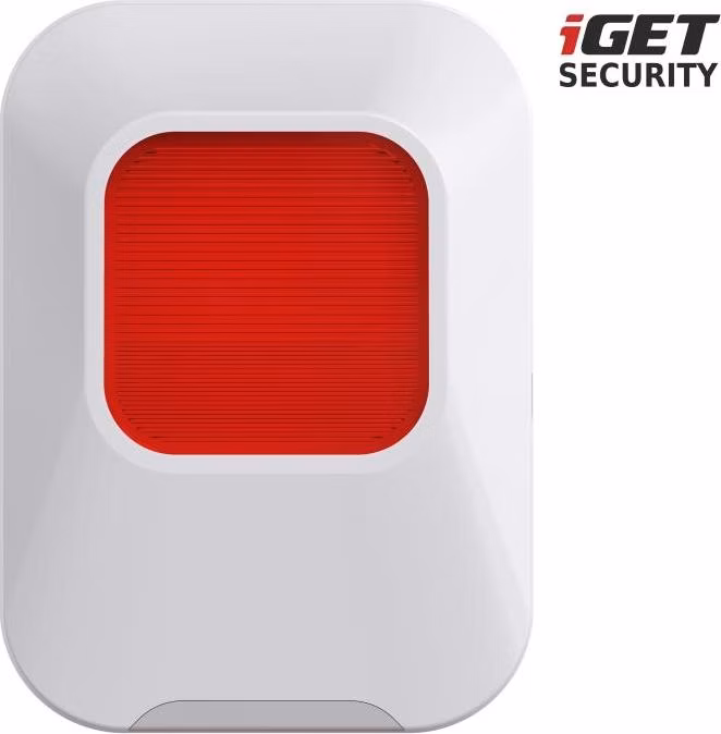 iGET SECURITY EP24 - Bezdrátová vnitřní siréna pro alarm iGET SECURITY M5,  dosah 1km