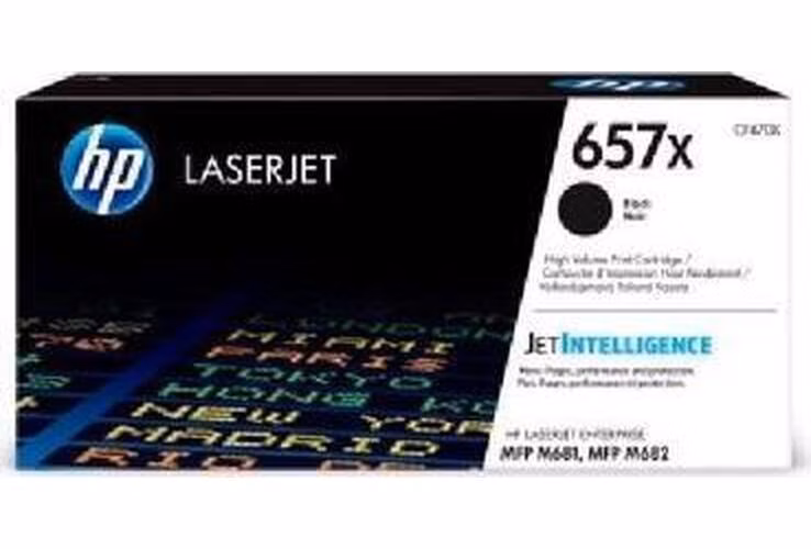 HP toner 657X/Black/28 000 stran