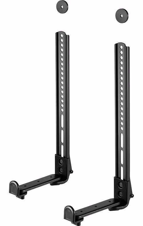 Neomounts AWL29-650BL1/Držák na reproduktor/ nad/pod držák obrazovky/nosn. 15kg/hloubka 7,7-21 cm/černá