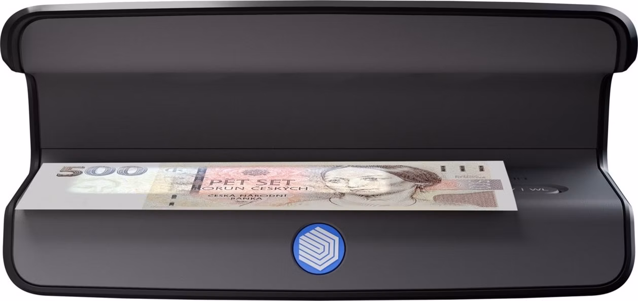 Detektor falzifikátov SAFESCAN 75, čierny