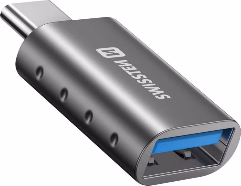 SWISSTEN OTG ADAPTER USB-C(M)/USB-A(F)