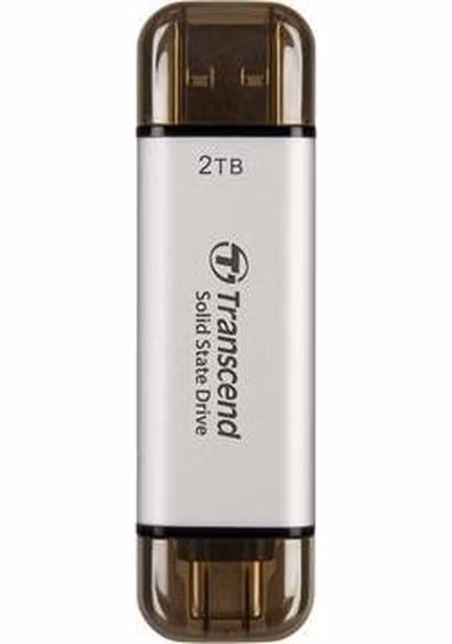 Transcend ESD310S 2TB, External SSD, USB 10Gbps, Type C/A
