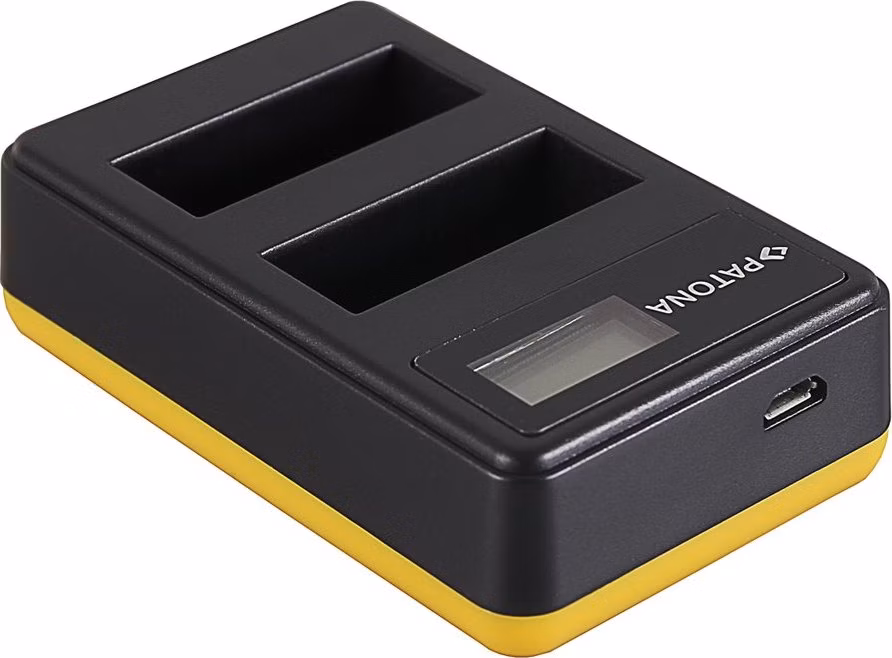 PATONA nabíječka Foto Dual LCD Nikon EN-EL14 USB