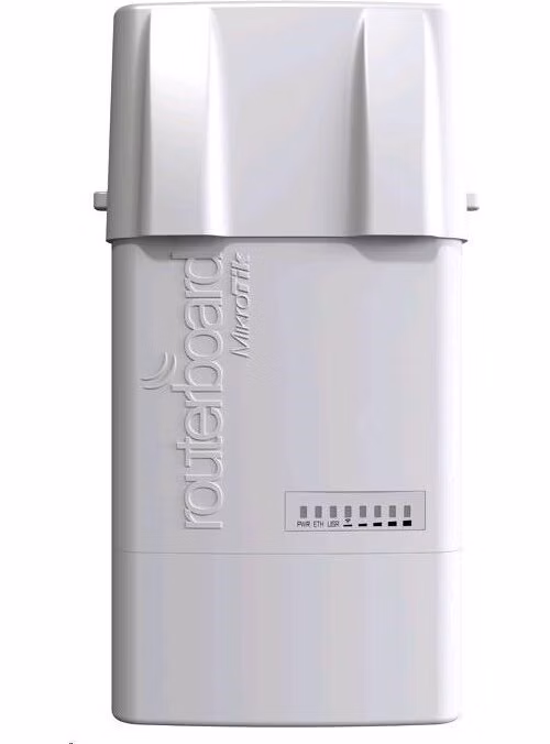 MikroTik RouterBOARD BaseBox 5, 600MHz CPU, 64MB RAM, 1x LAN, integ. 5GHz Wi-Fi, vrátane. Licencia L4