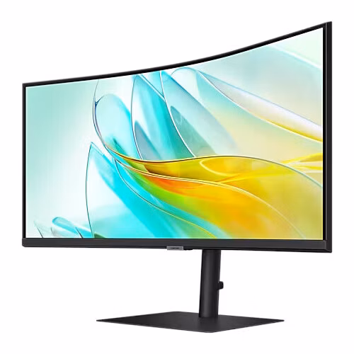 Samsung ViewFinity S65UC 34" / Prohnutý / 3440x1440 / 21:9 / VA / 5ms / 100Hz / Jack/HDMI/DP/USB-C/USB/LAN/VESA/Repro