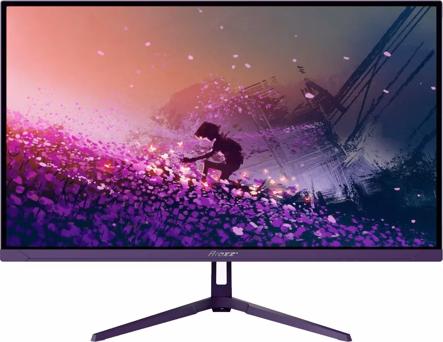 AROZZI NOVA herní monitor 27" 27T2K180 Purple/ LED/ 2560x1440/ 180Hz/ IPS/ 1000:1/ 1ms/ 2xHDMI/ 2xDP/ fialový