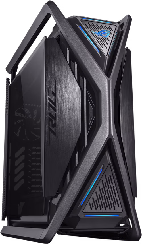 ASUS case ROG HYPERION (GR701), Big Tower, průhledná bočnice, černá
