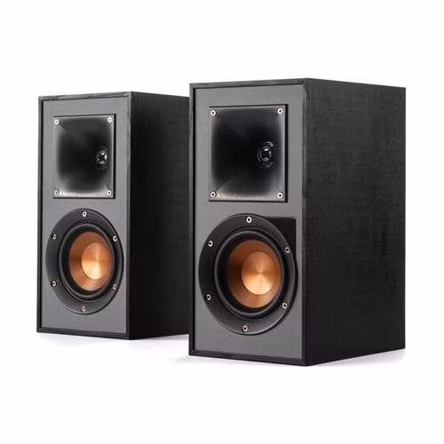 KLIPSCH R-41PM, 2-pásmové aktívne reproduktory, čierne
