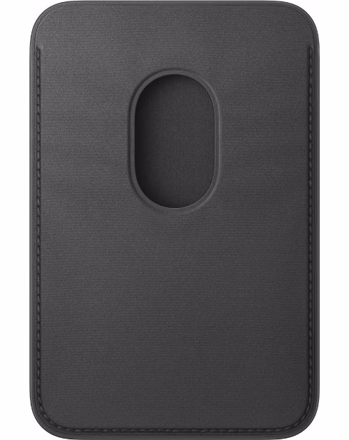 iPhone FineWoven Wallet with MS - Black