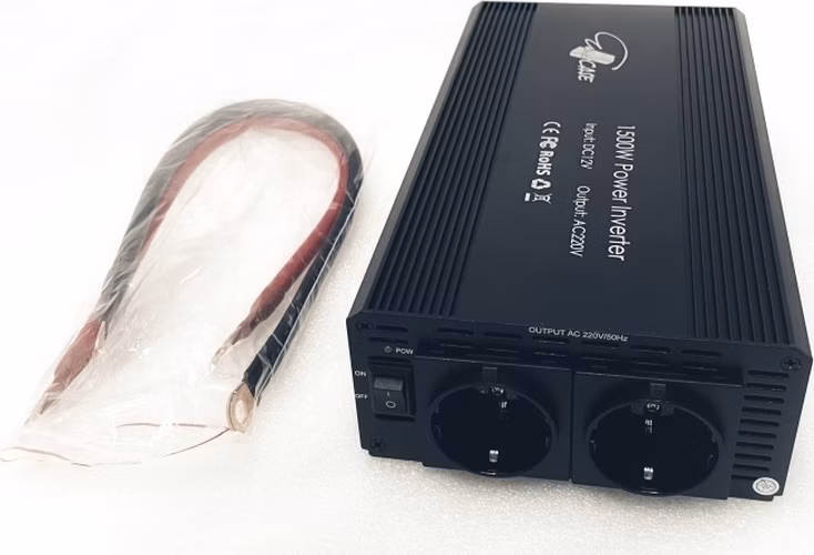 EUROCASE menič napätia DC/AC 12V/230V, 1500W (MT-MX1500)