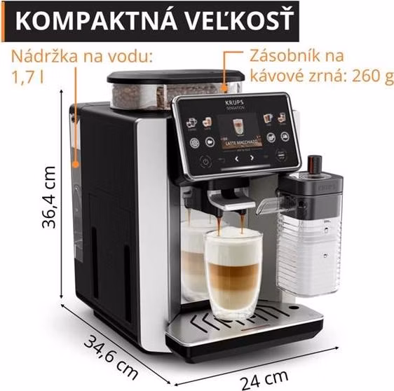 KRUPS Automatický kávovar Sensation Elite EA918GE0