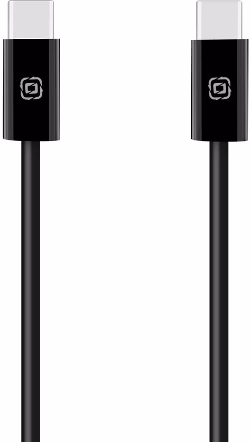 OBAL:ME Super Fast USB-C/USB-C Pletený kábel 100W 1m Black