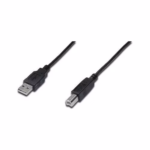 Digitus Připojovací kabel USB 2.0, typ A - B M / M, 1,0 m, černý