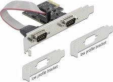 Delock PCI Express Karta na 2 x Sériový RS-232