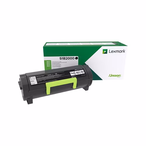 Lexmark MS/MX3/4/5/61x Black Toner Cartridge Return - 2 500 stran