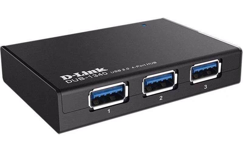 D-Link DUB-1340/E 4-Port SuperSpeed USB 3.0 Hub