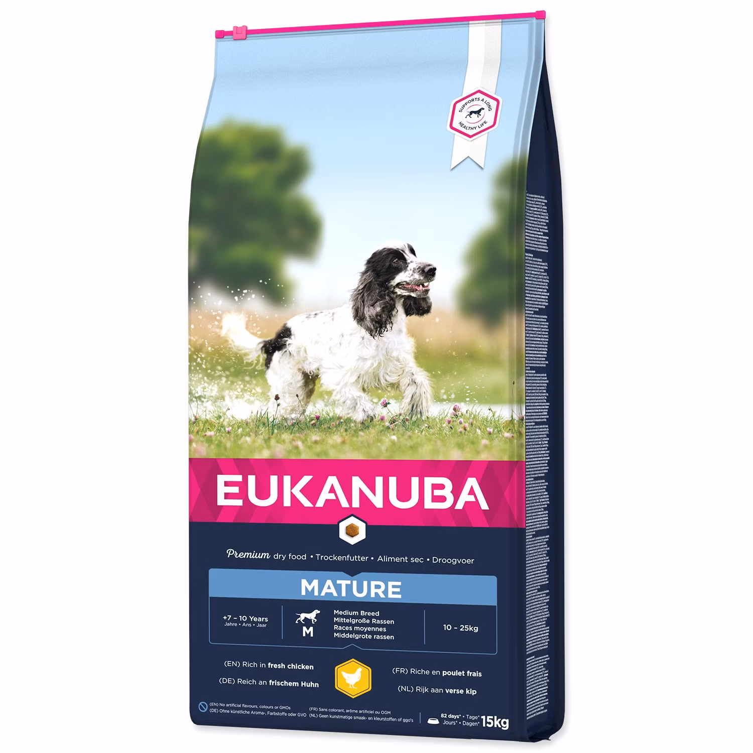 Krmivo EUKANUBA Mature Medium 15kg