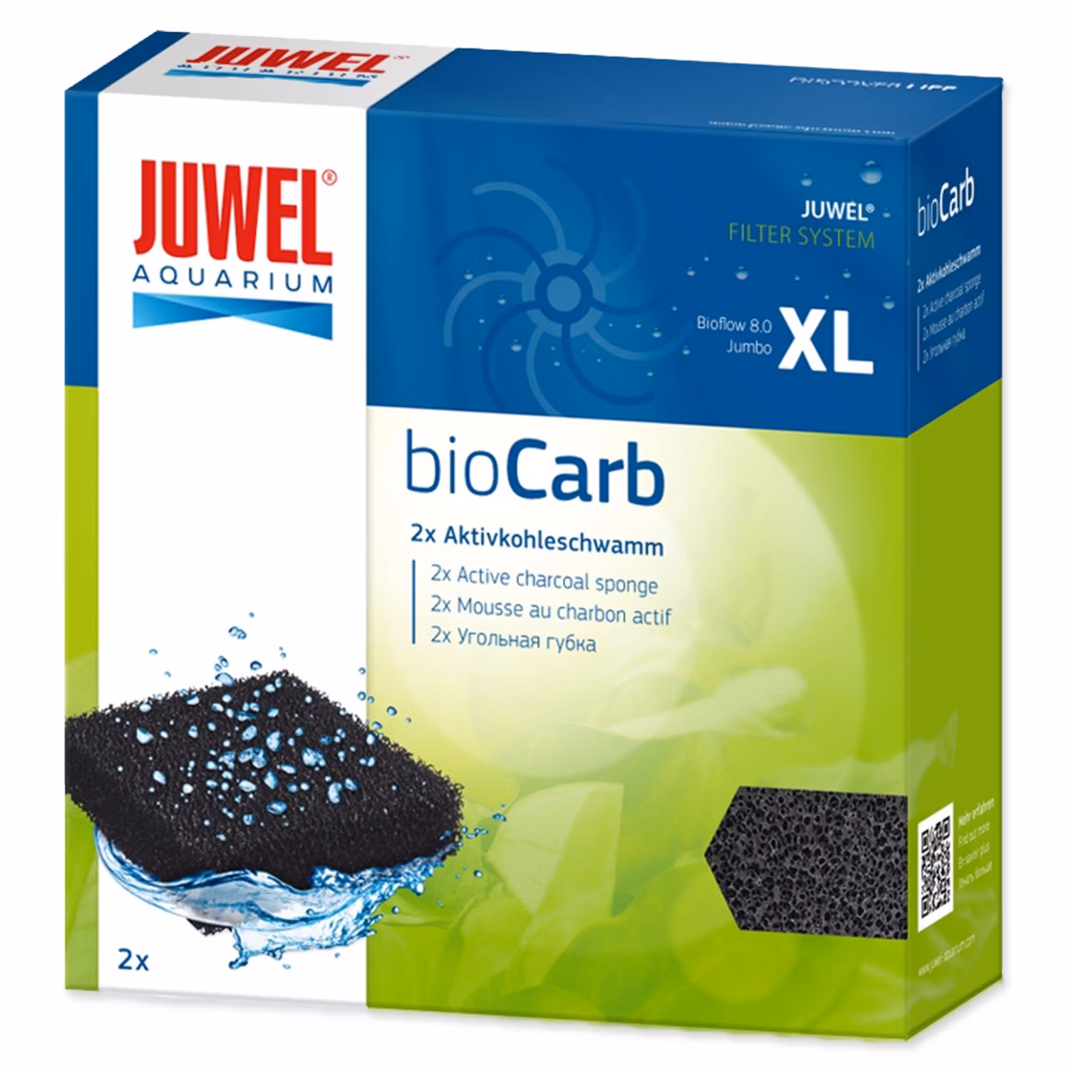 Náplň Juwel uhlie aktívne jumbo 2ks