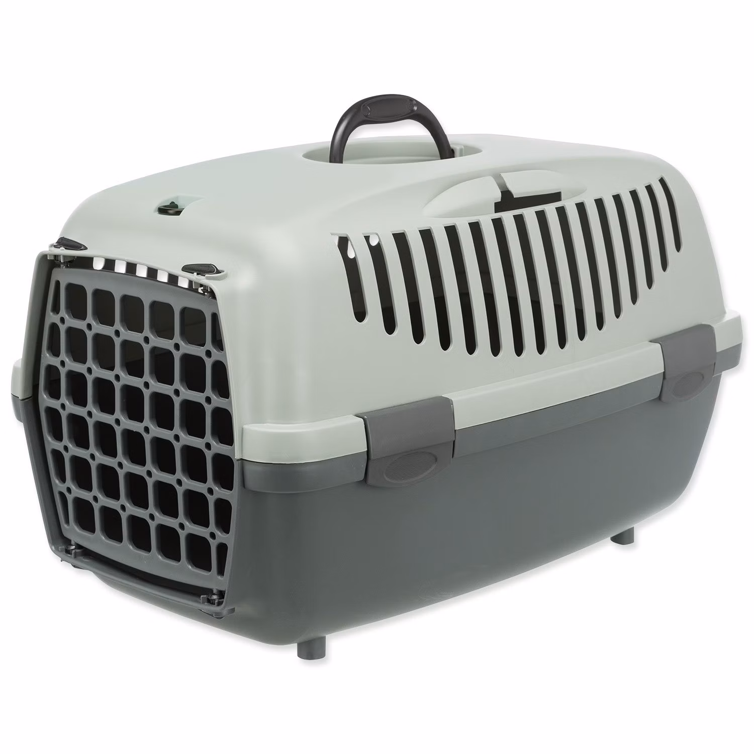 Capri 1 transport box, XS: 32 × 31 × 48 cm, anthracite/grey-green