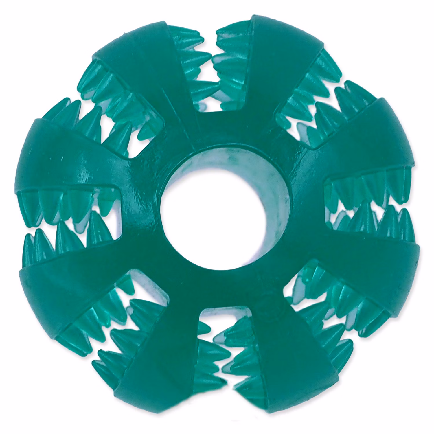 Loptička Dog Fantasy DENTAL MINT zelená 6cm