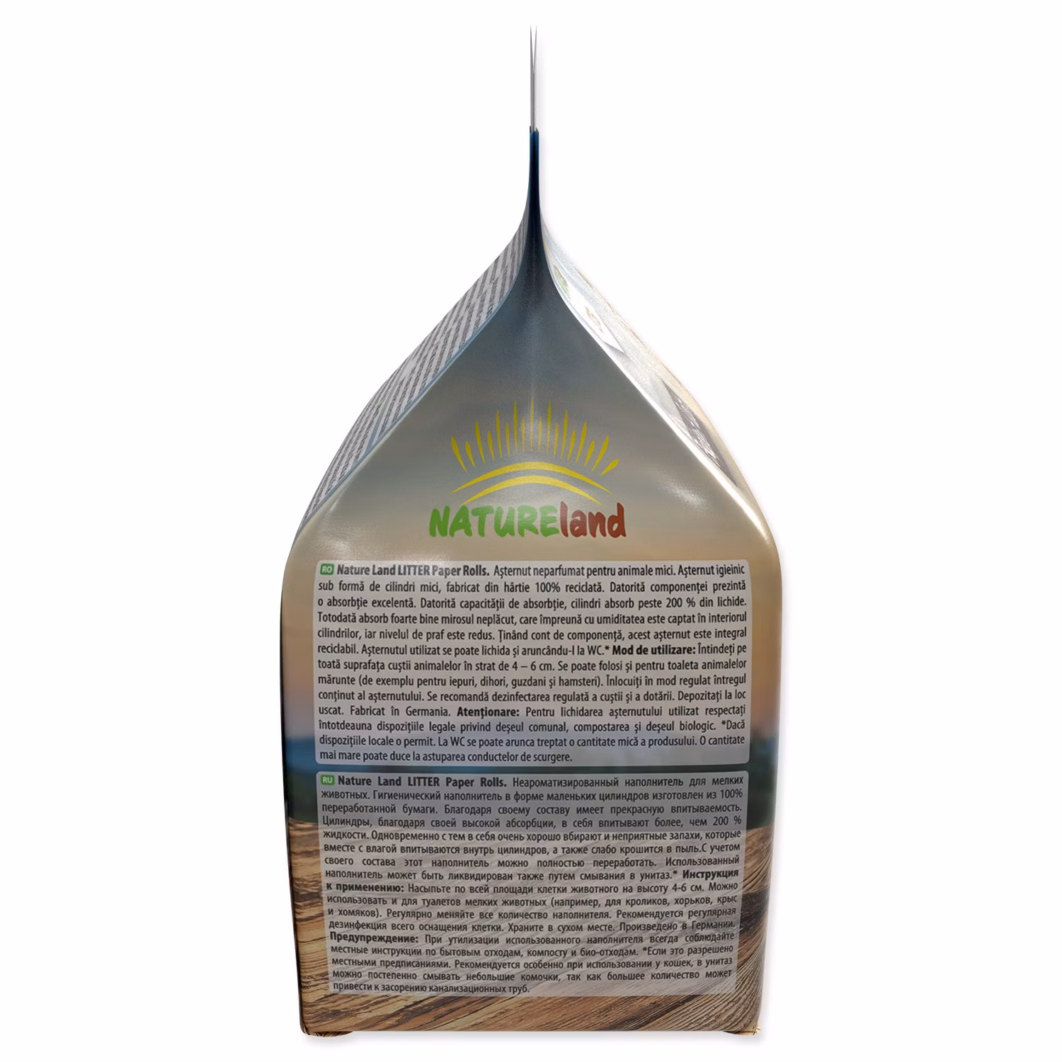 Podstielka Nature Land Paper Rolls 10L