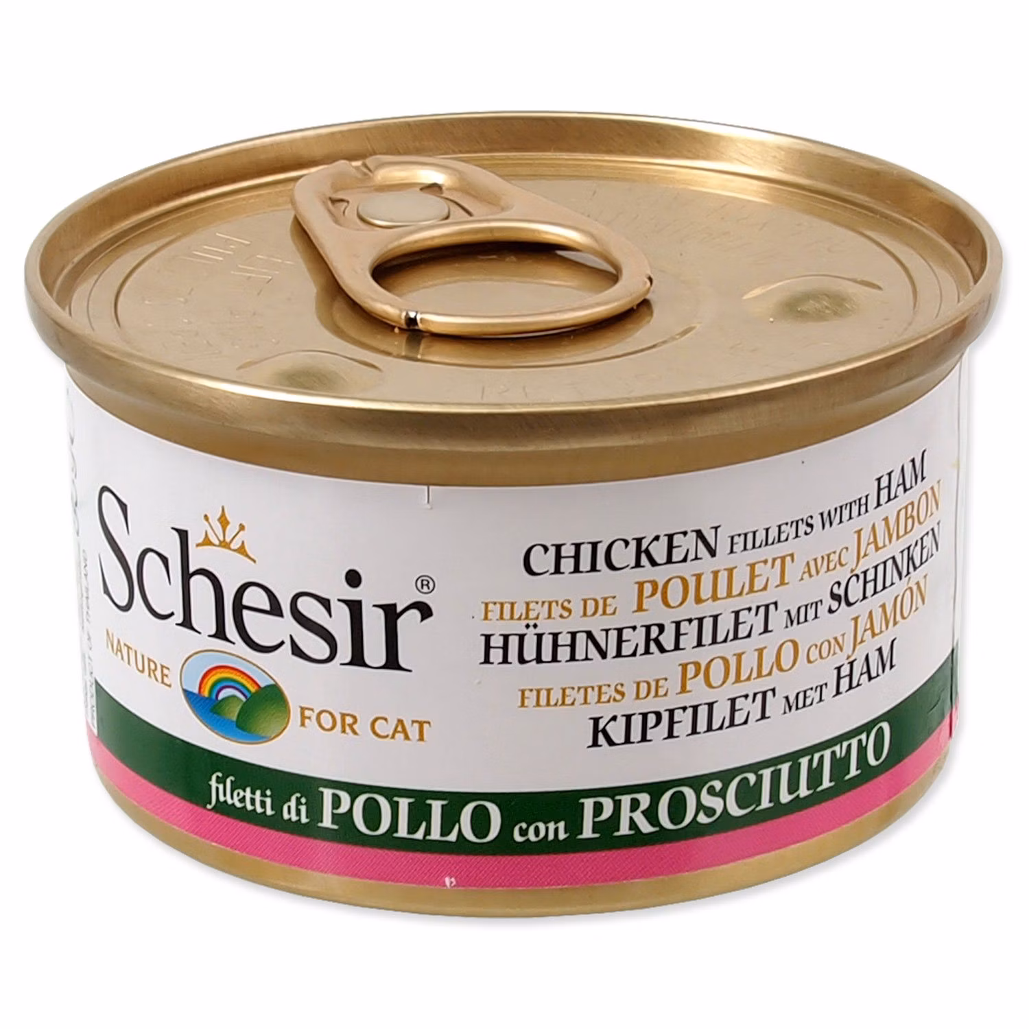 Konzerva SCHESIR kura a šunka v želé 85g