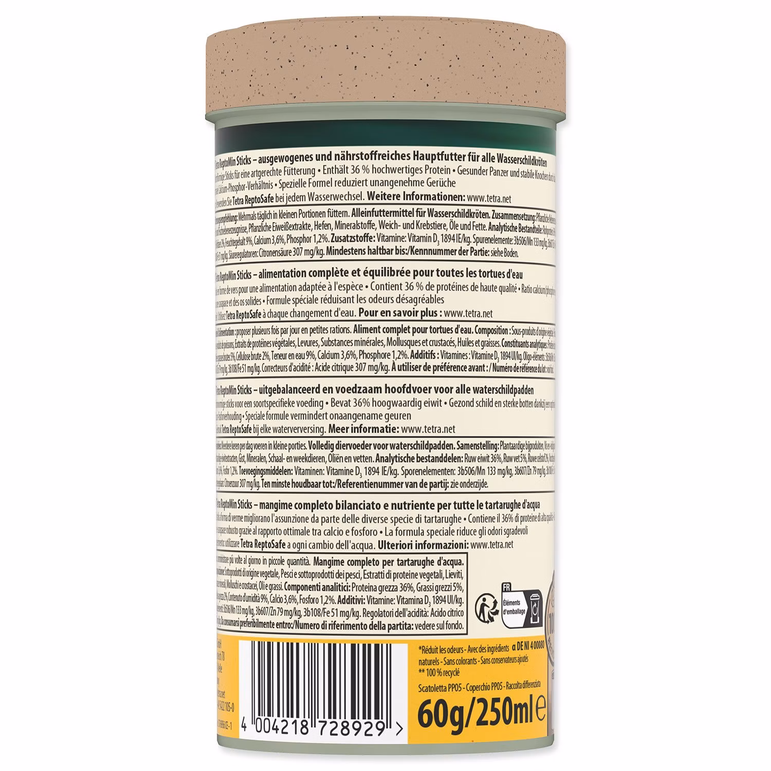 Krmivo Tetra Repto Min 250ml