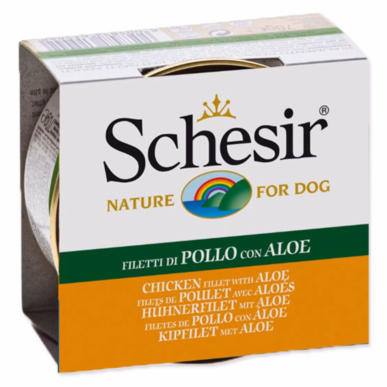 Konzerva SCHESIR kura s Aloe v želé 150g