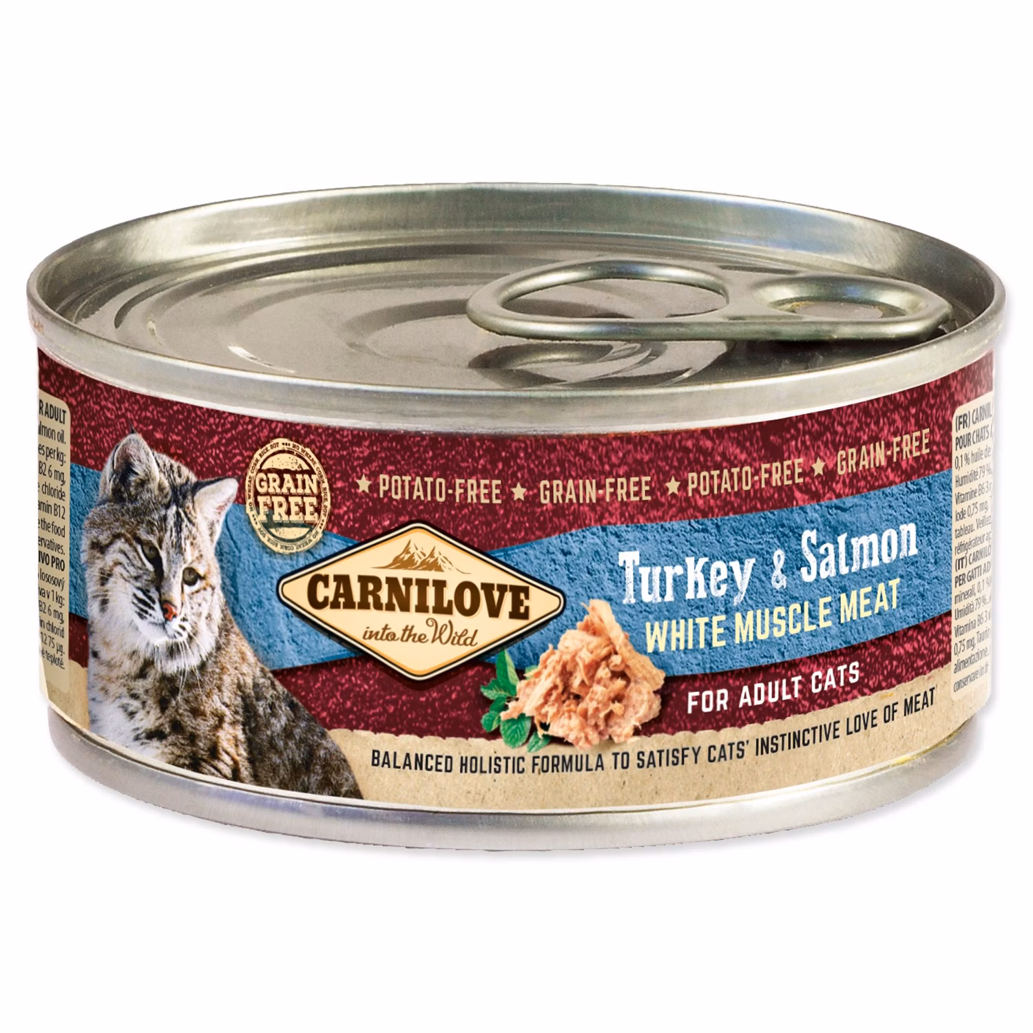 Konzerva Carnilove WMM Adult Cats morka a losos 100g