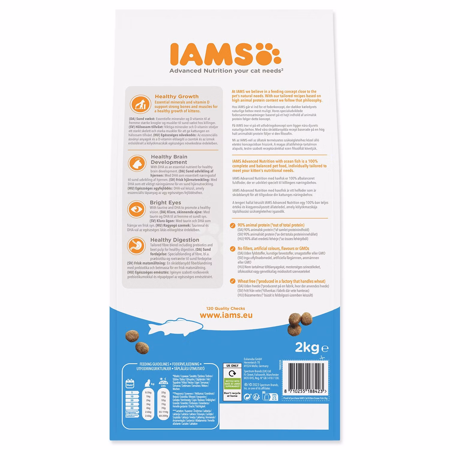 Krmivo IAMS Cat Kitten Ocean Fish 2kg