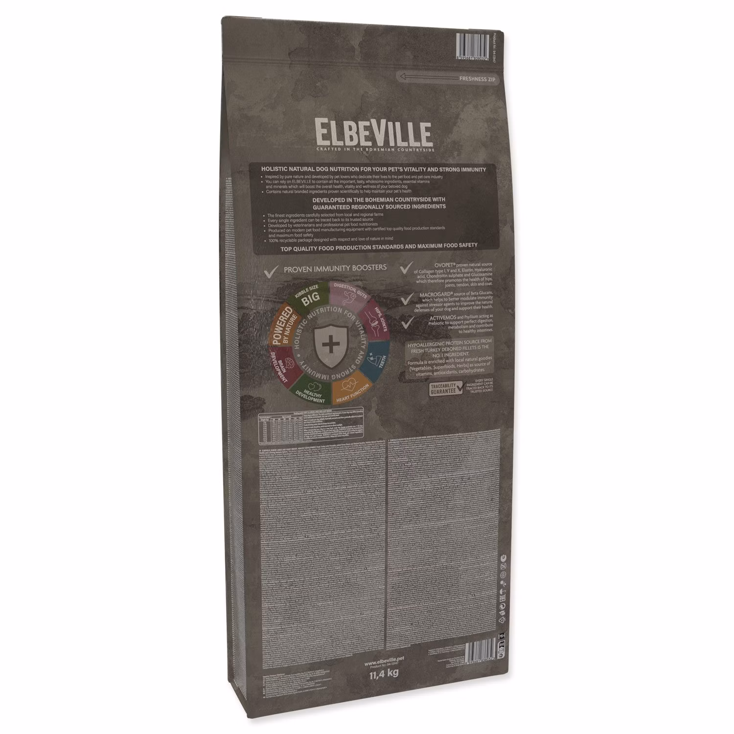 Krmivo ELBEVILLE Puppy and Junior Large Healthy Development Fresh Turkey 11,4kg