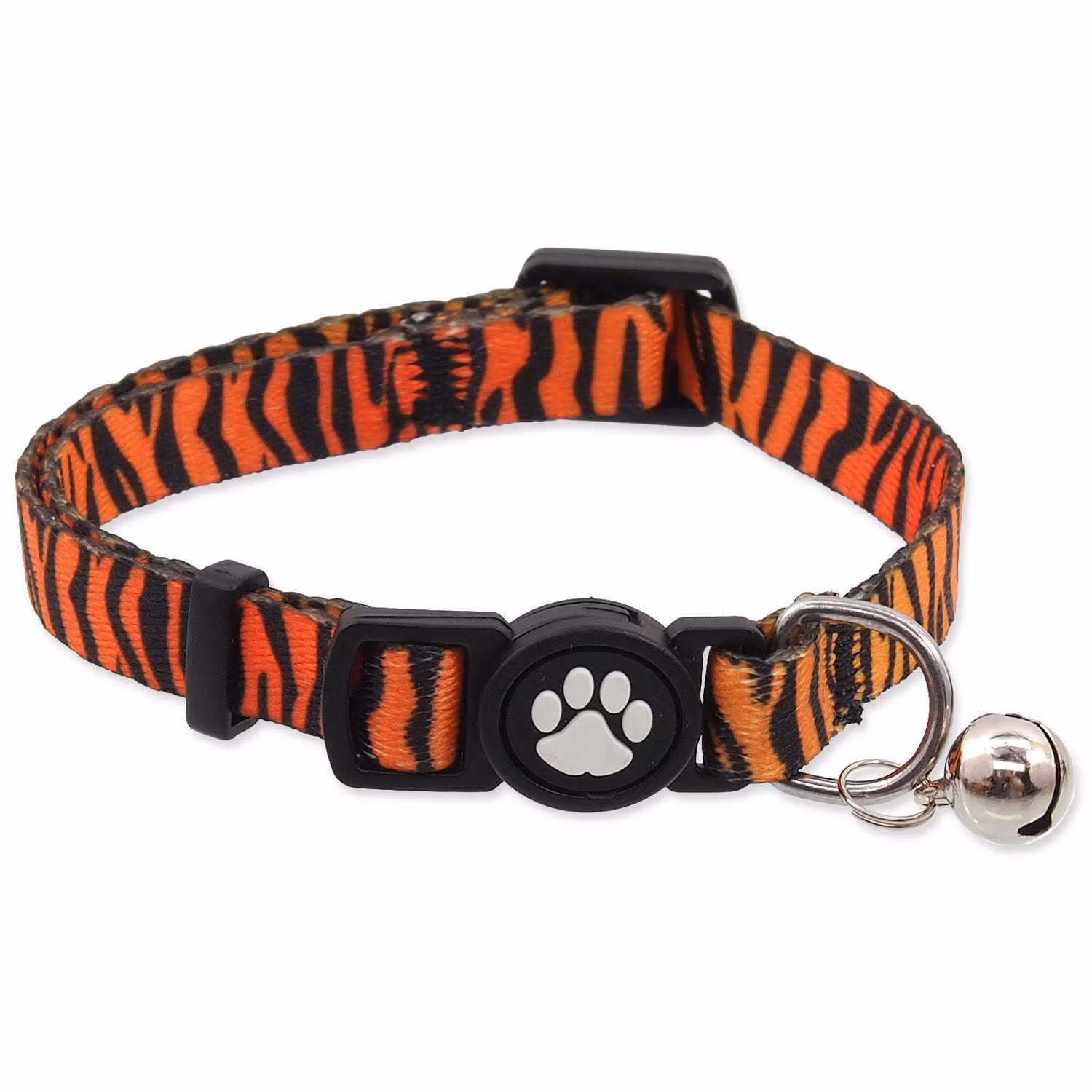 Obojok Active Cat nylon XS tiger 1x19-31cm