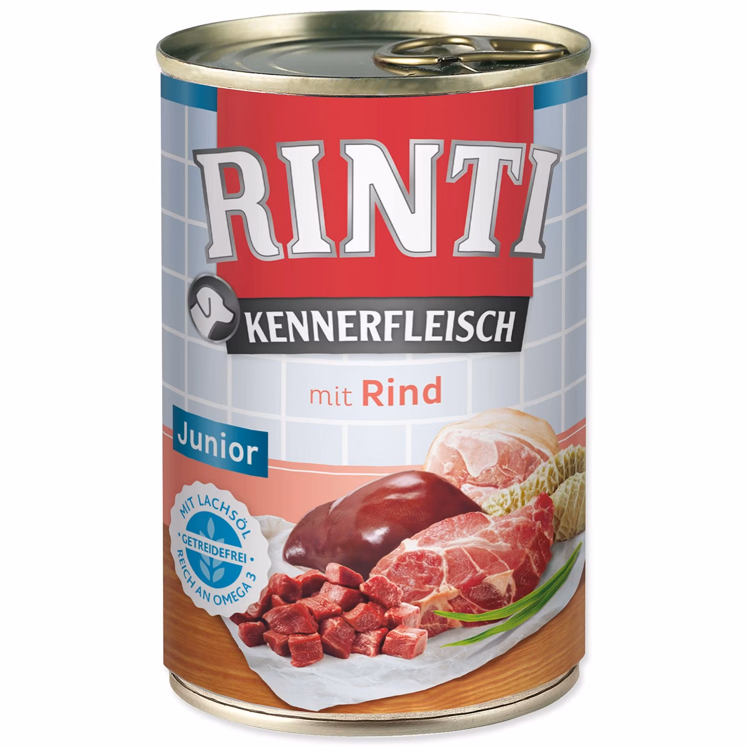 Konzerva Rinti Kennerfleisch Junior hovädzie 400g