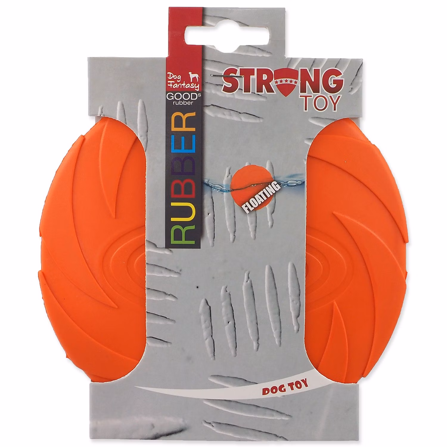 Hračka Dog Fantasy disk plávajúci oranžový 15cm