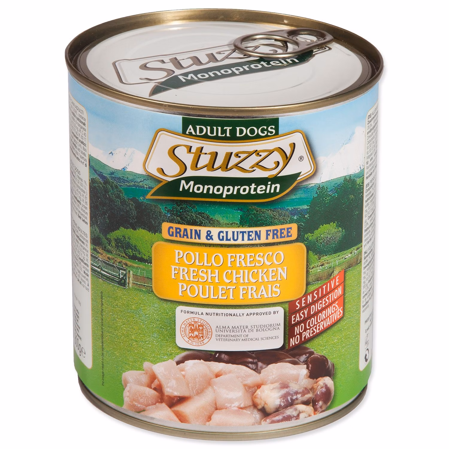 Konzerva STUZZY Monopretein kura 800g