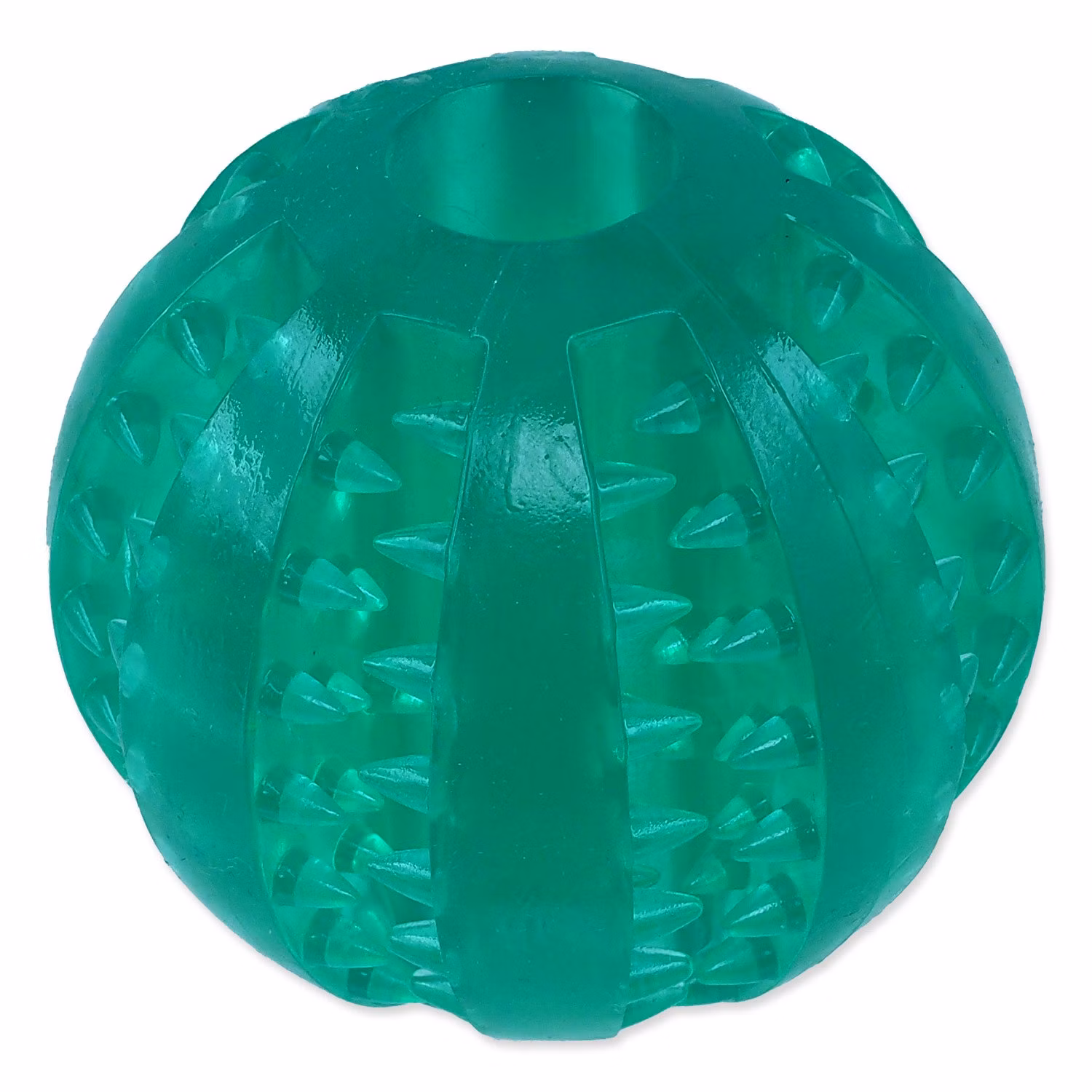 Loptička Dog Fantasy DENTAL MINT zelená 7cm