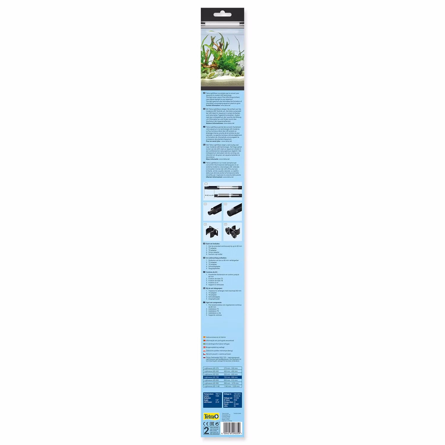 Osvetlenie Tetra Light Wave Single 720