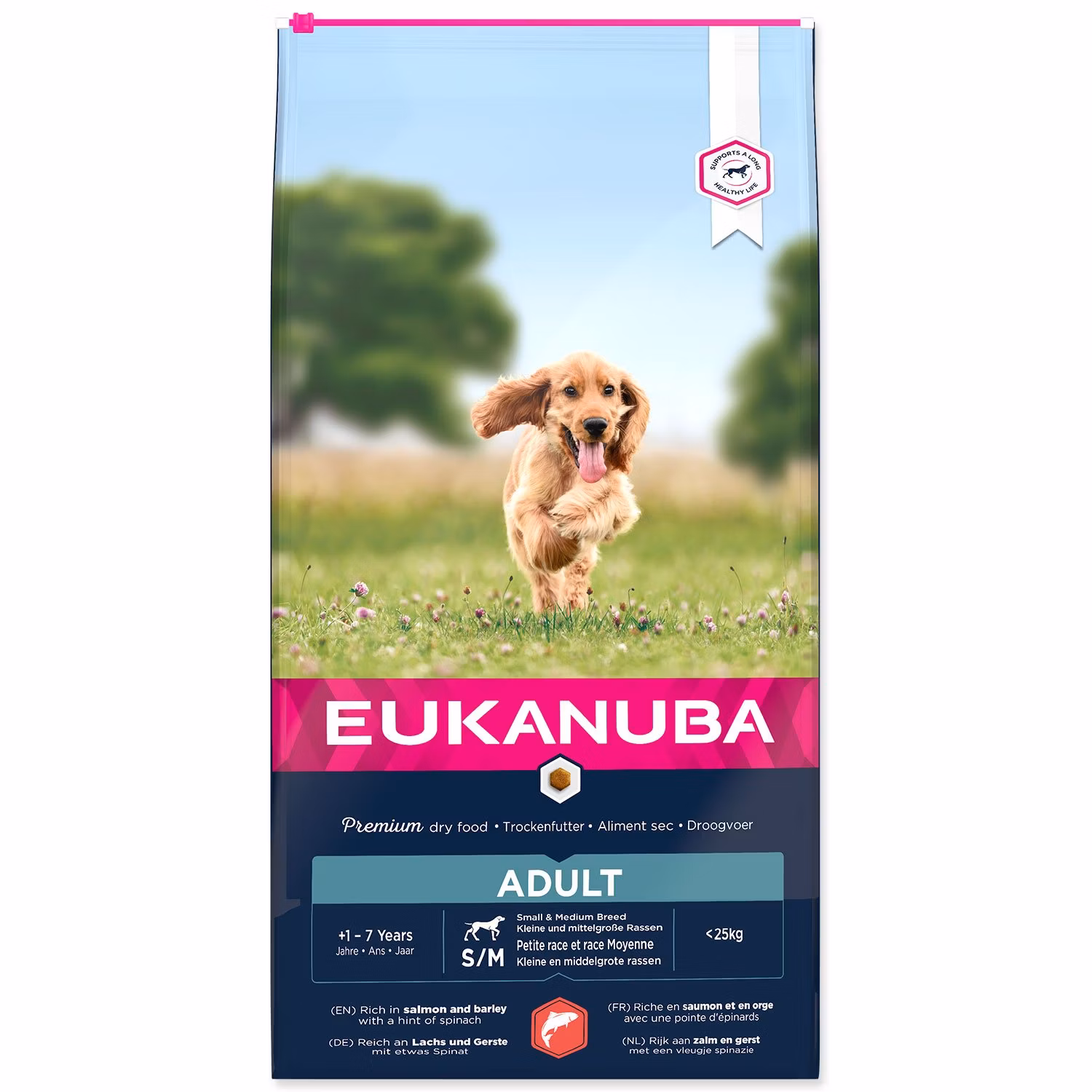 Krmivo EUKANUBA Adult Small & Medium Salmon 12kg