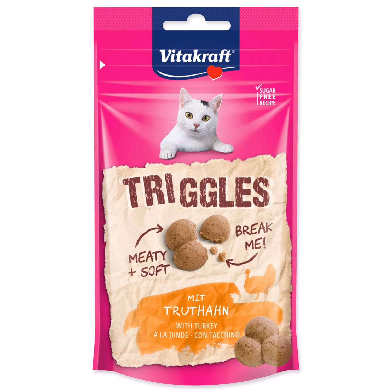 Pochúťka Vitakraft Triggles morka 40g