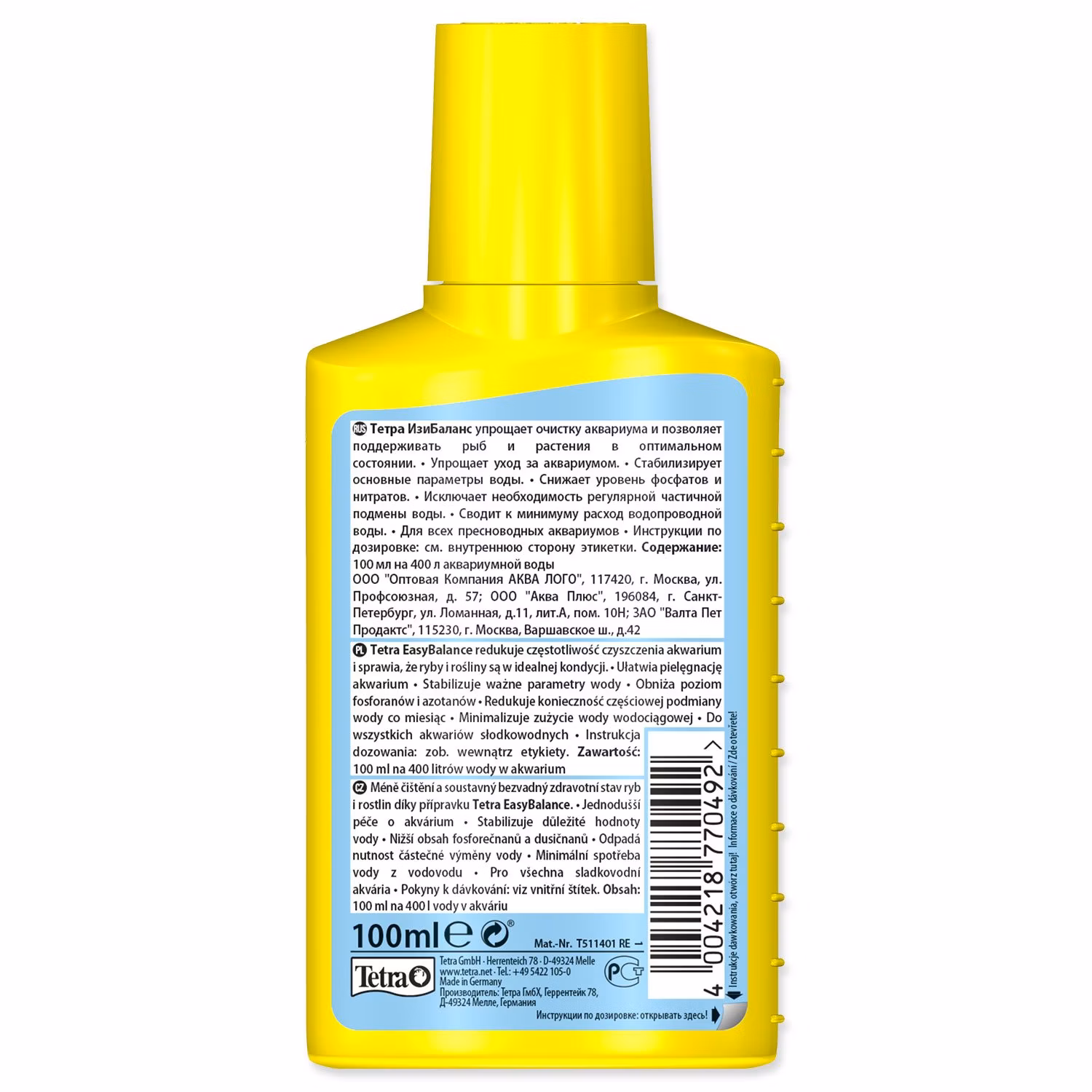 Prípravok Tetra Easy Balance 100ml