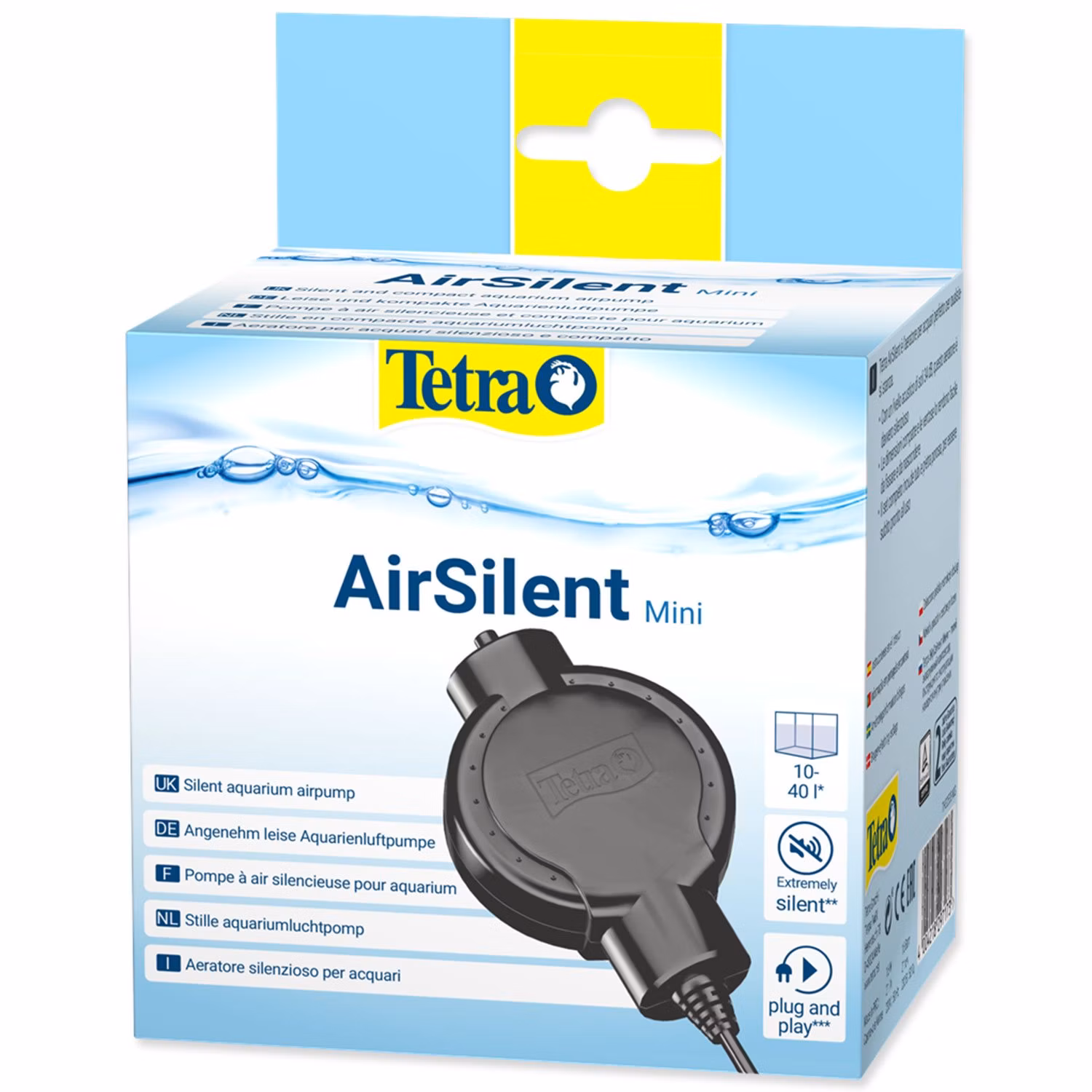 Vzduchovacia sada Tetra Air Silent Mini 10-40l