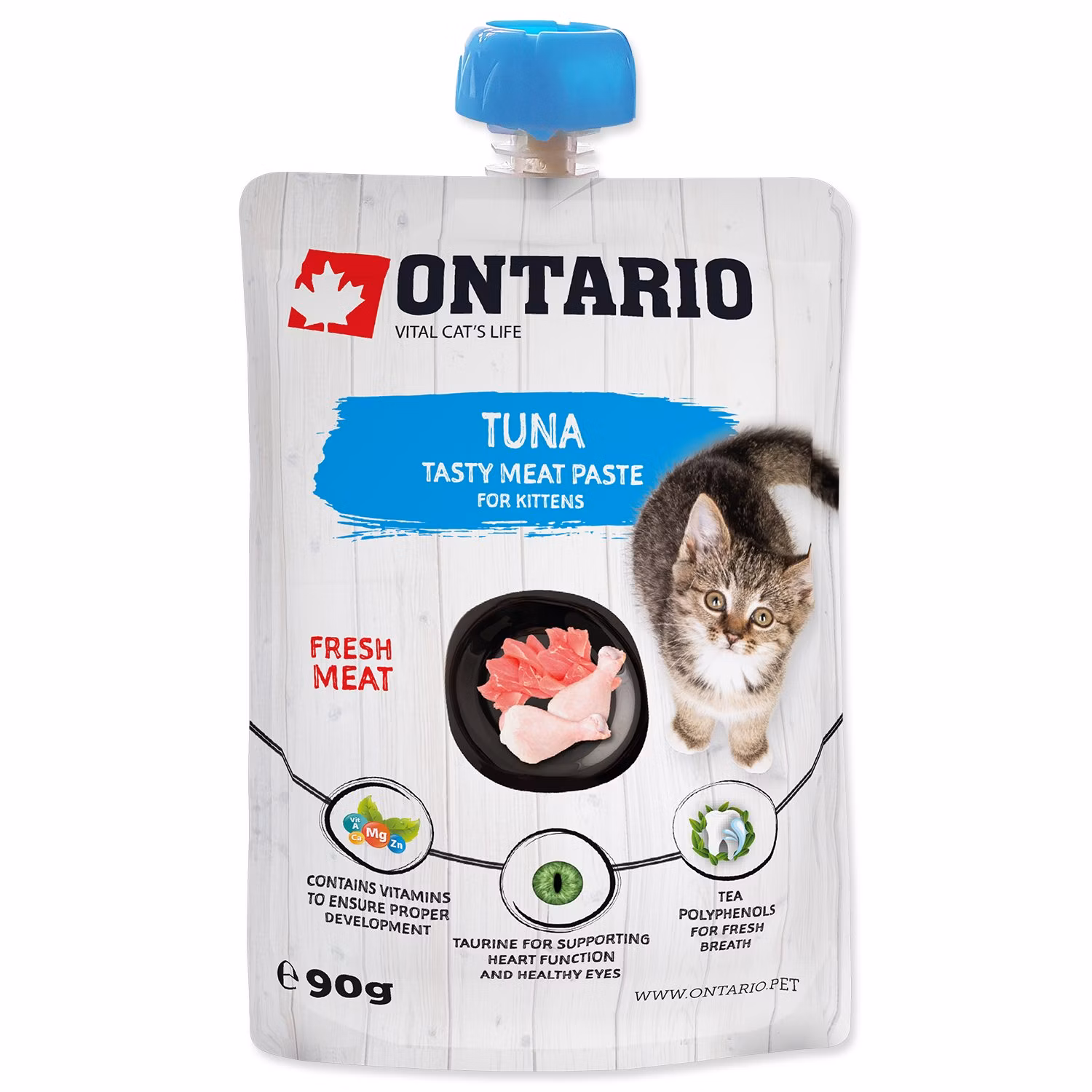 Pasta Ontario Kitten tuniak 90g