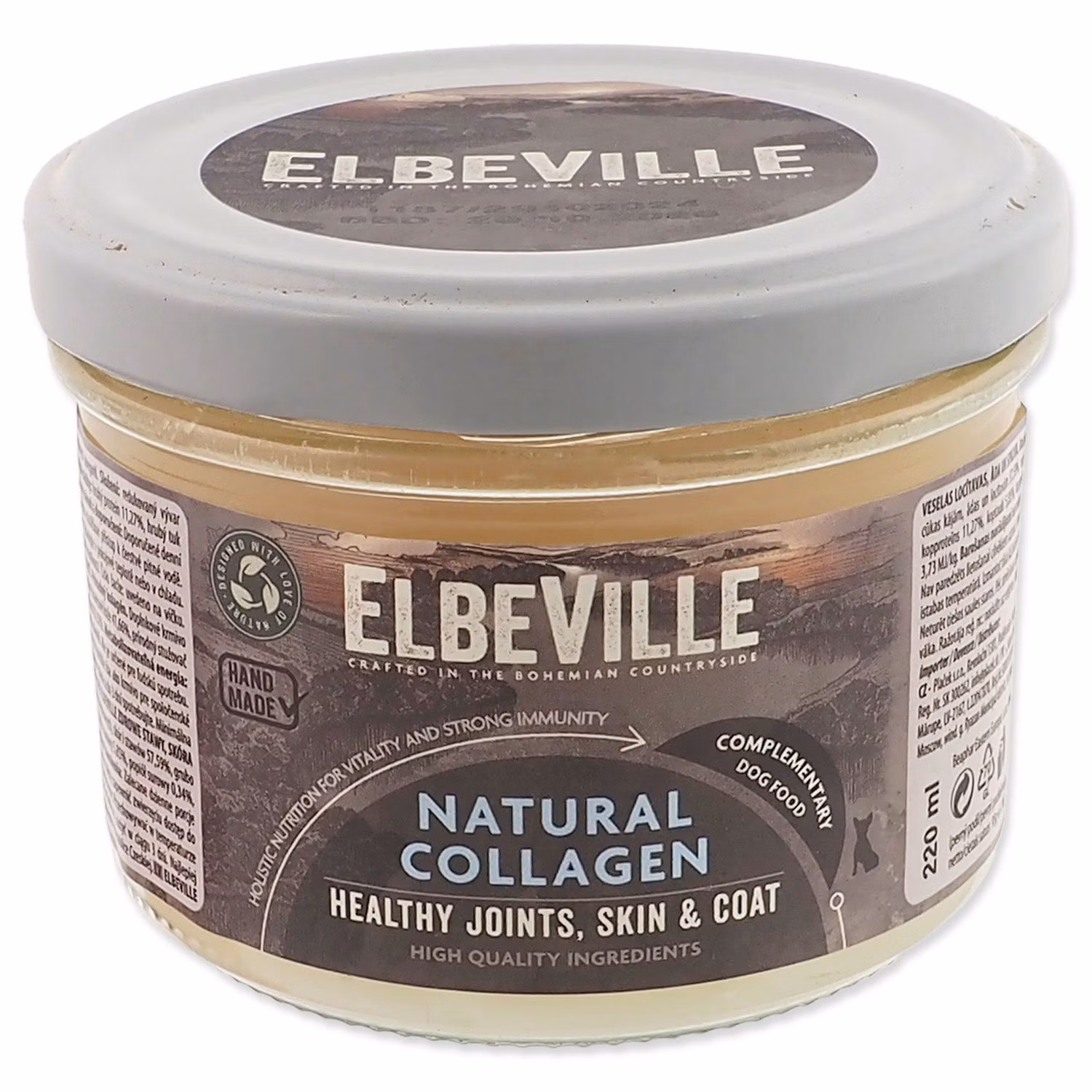 Pohár Elbeville Dog Healthy Joints, Skin & Coat, Natural Collagen 220ml