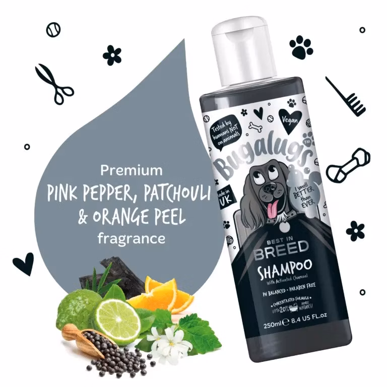Bugalugs luxusný šampón pre psov – vôňa Best in Breed - 250 ml