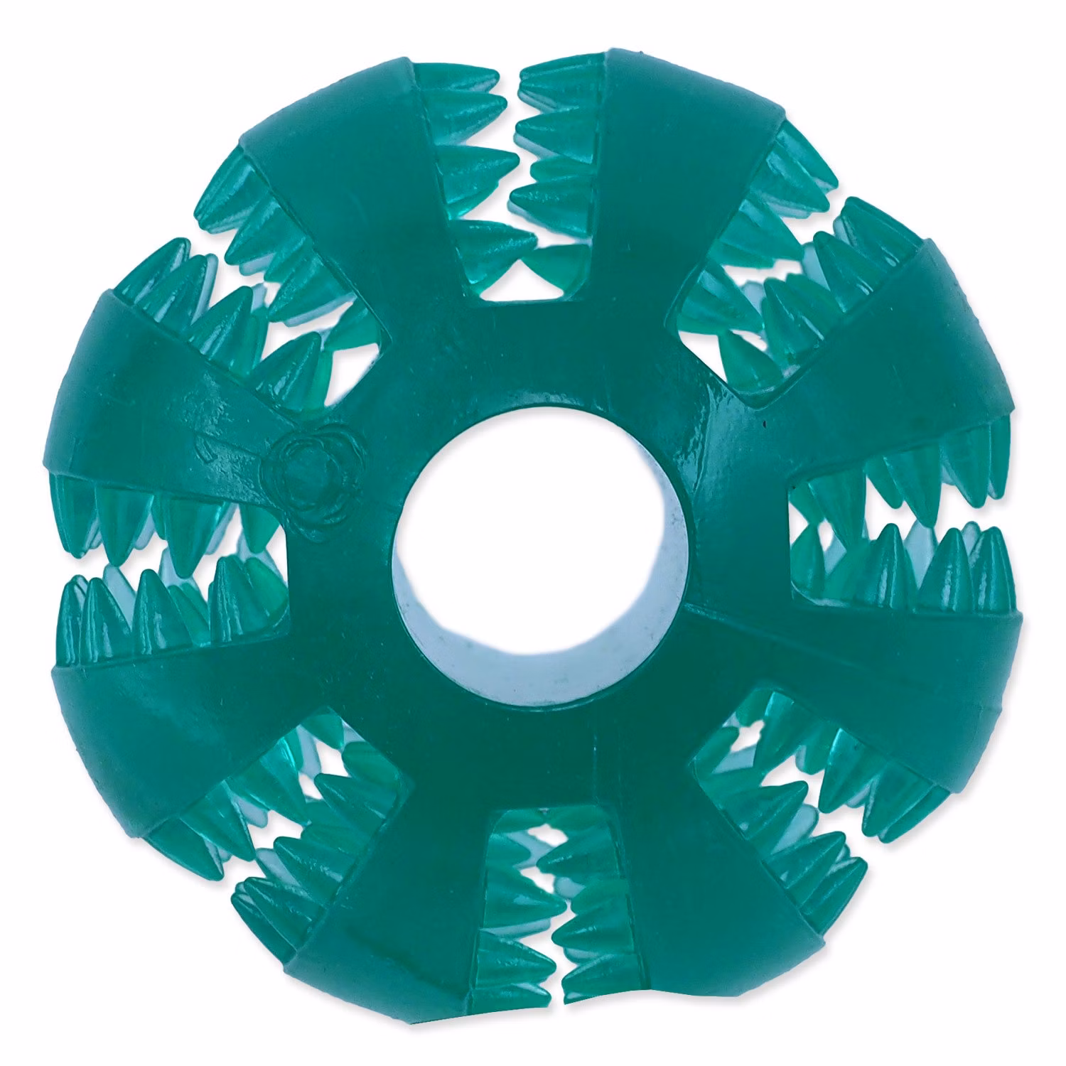 Loptička Dog Fantasy DENTAL MINT zelená 7cm