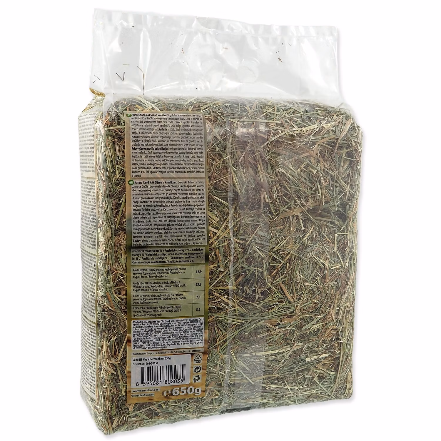 Seno Nature Land Hay s harmančekom 0,65kg